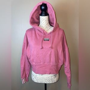 Adidas women’s cropped hoodie size large